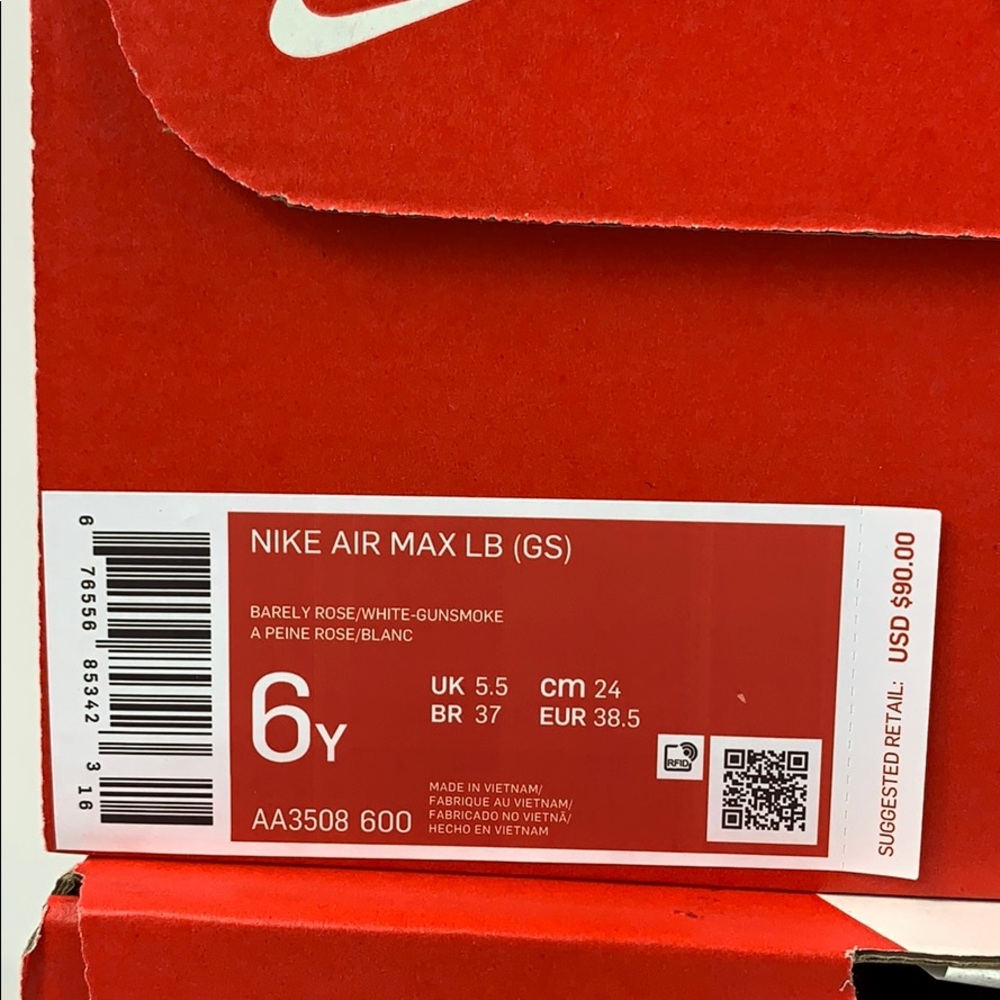 Nike Air Max LB (GS) - Picture 8 of 9